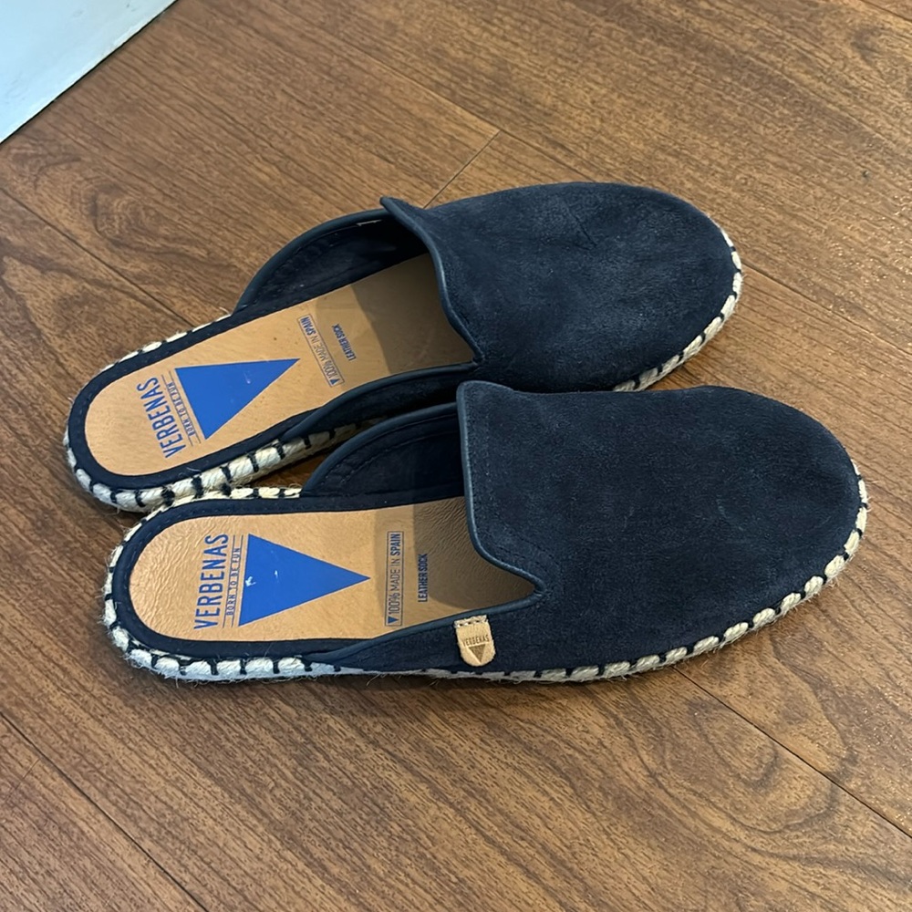 Verbenas slide on suede Espadrilles
